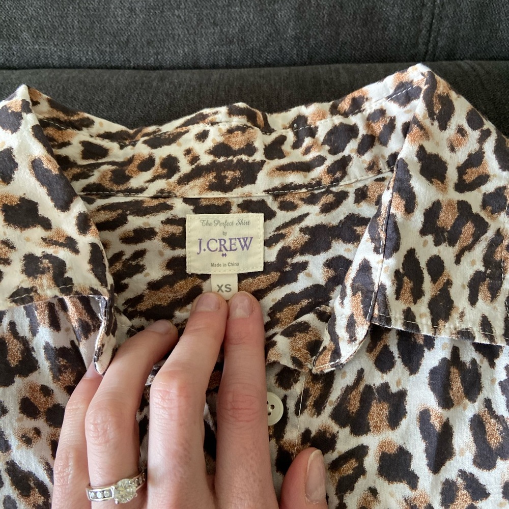 Leopard blouse - Picture 3 of 3